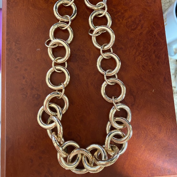Jcrew Gold Link Necklace - Picture 1 of 1